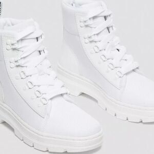 Dr. Martens Combs Poly Casual Boot- White